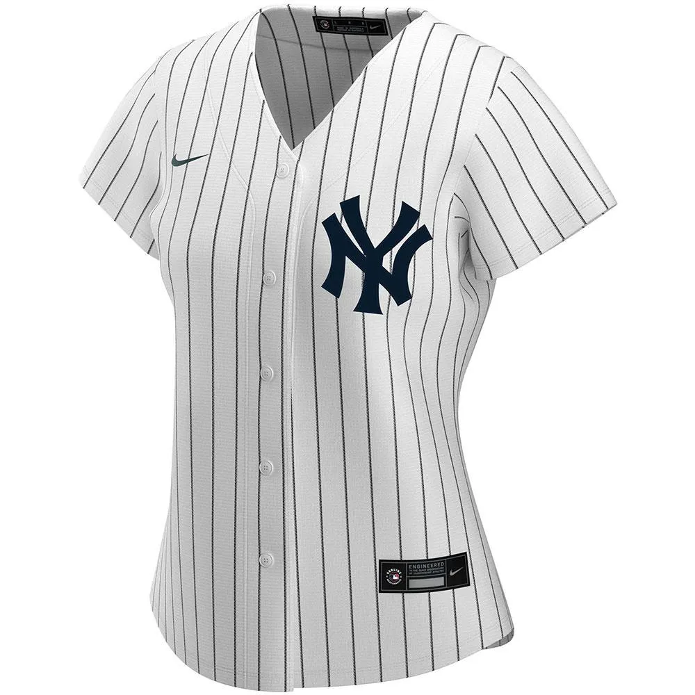 Womens New York Yankees Aaron Judge Cool Base Replica Jersey White